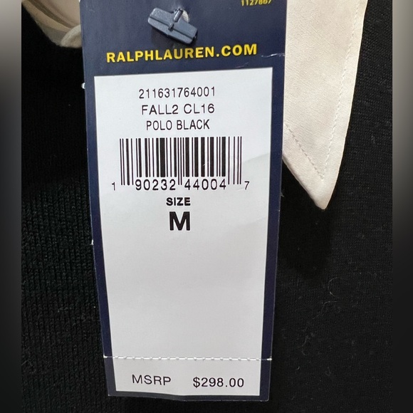 POLO RALPH LAUREN BLACK DRESS W/ REMOVABLE WHITE COLLAR SHIFT DRESS MEDIUM NWT - Picture 5 of 7